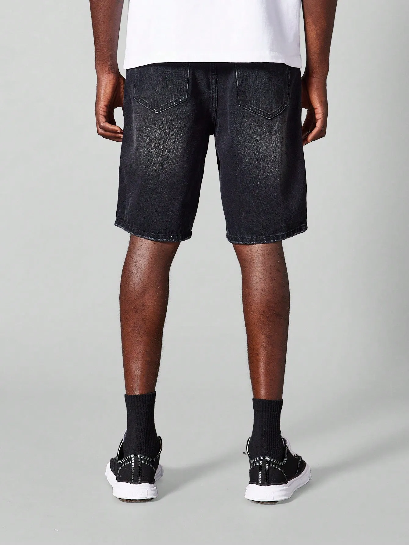 5 Pocket Denim Cargo Short