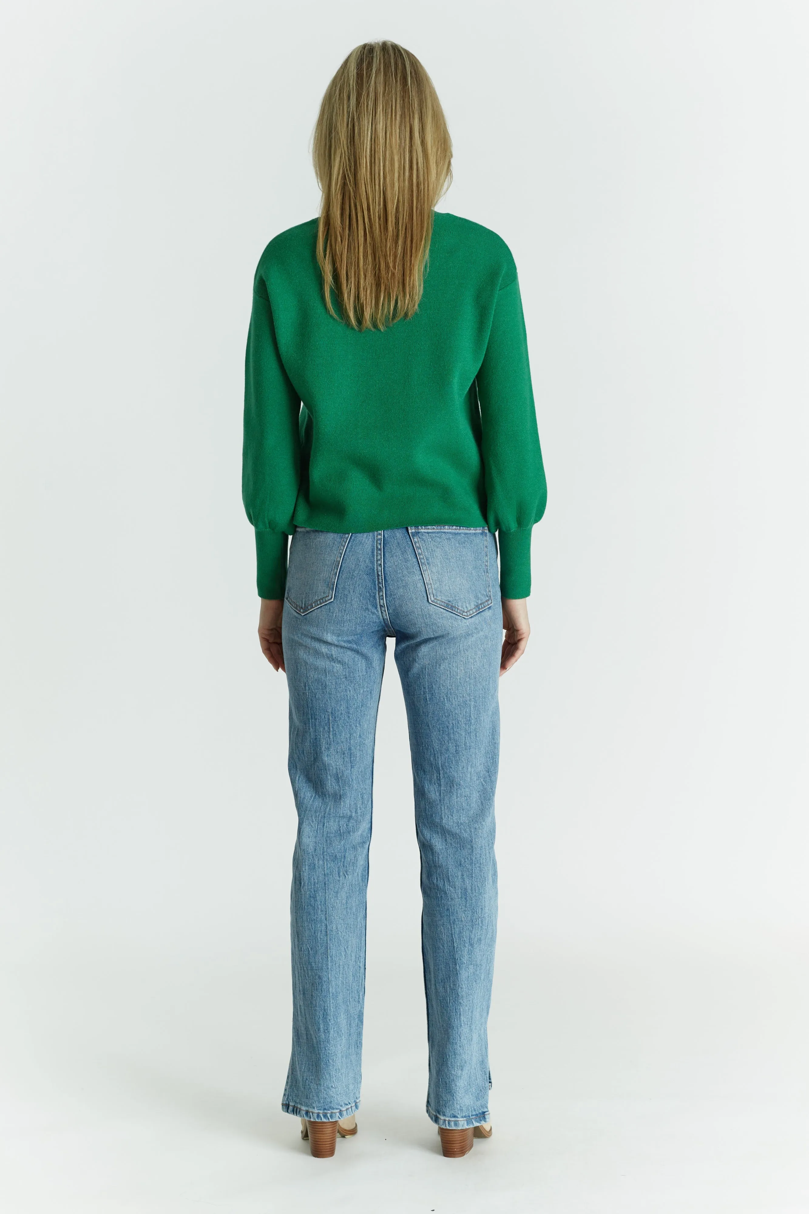 Balloon Sleeve Sweater
