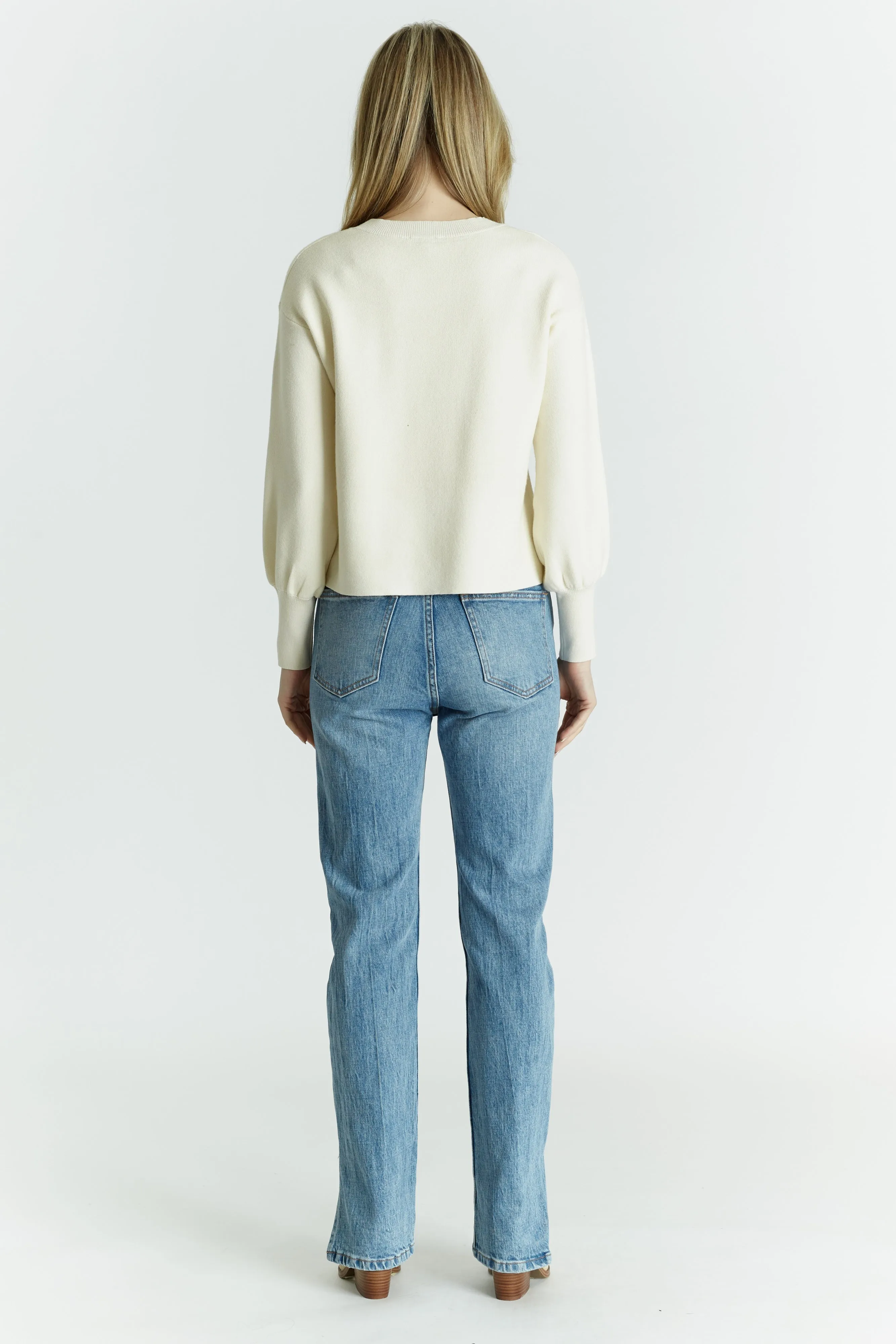 Balloon Sleeve Sweater
