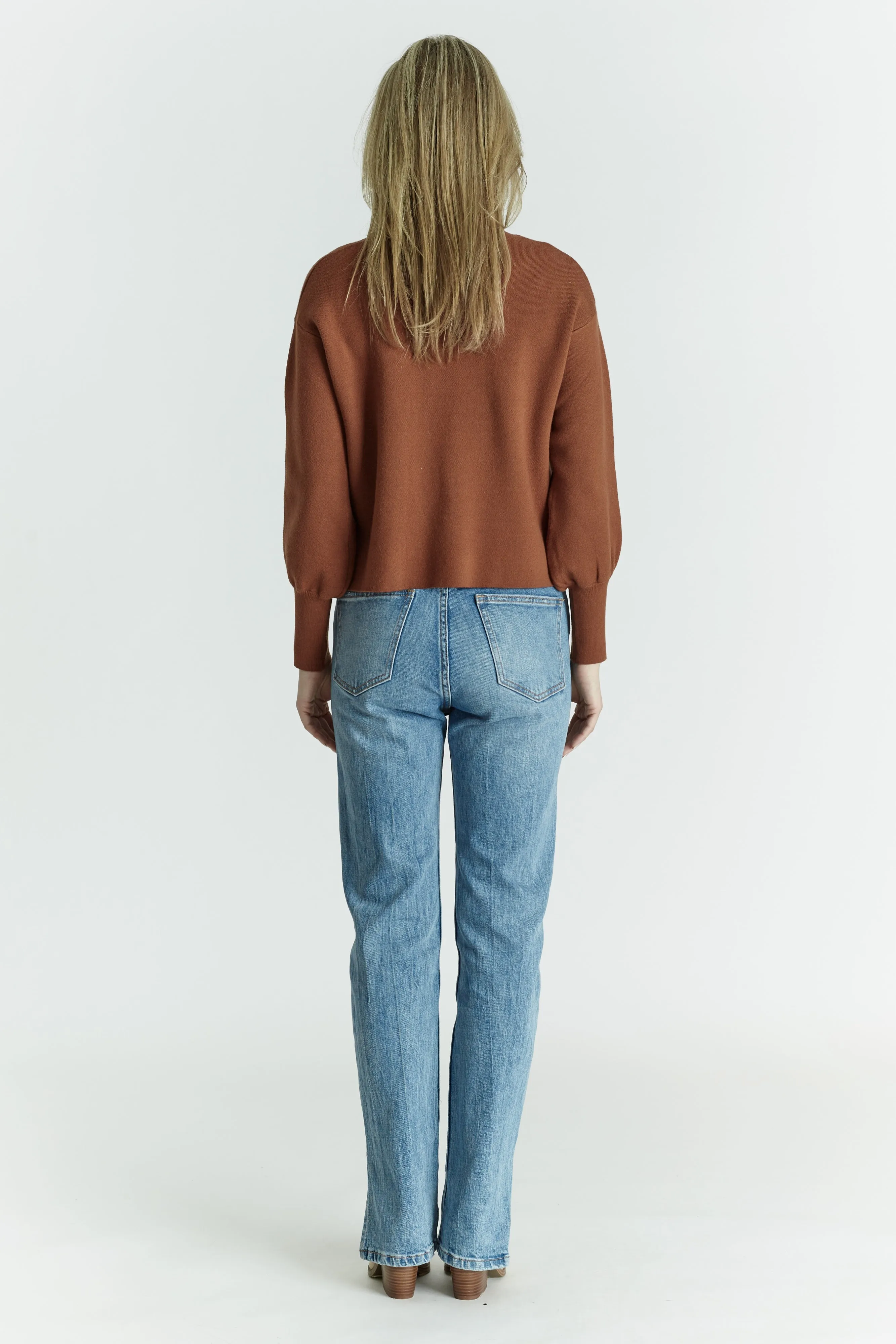 Balloon Sleeve Sweater
