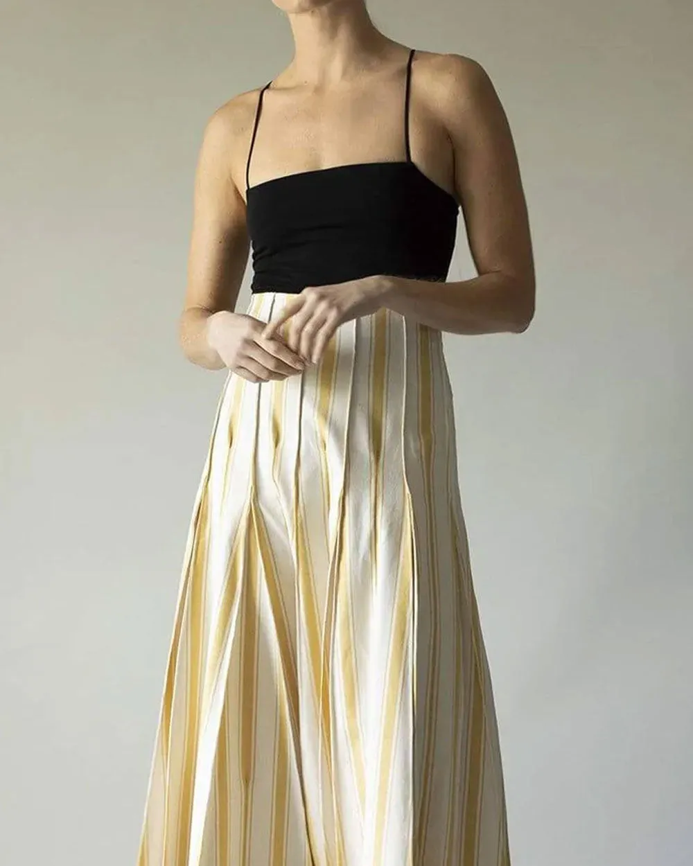 Black Pima Cotton Cami