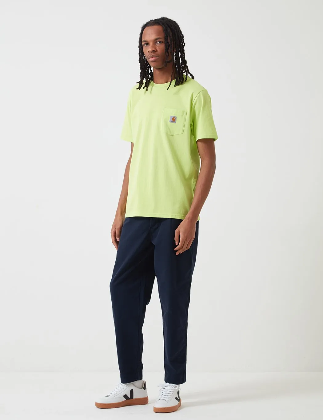 Carhartt-WIP Pocket T-Shirt - Lime Green