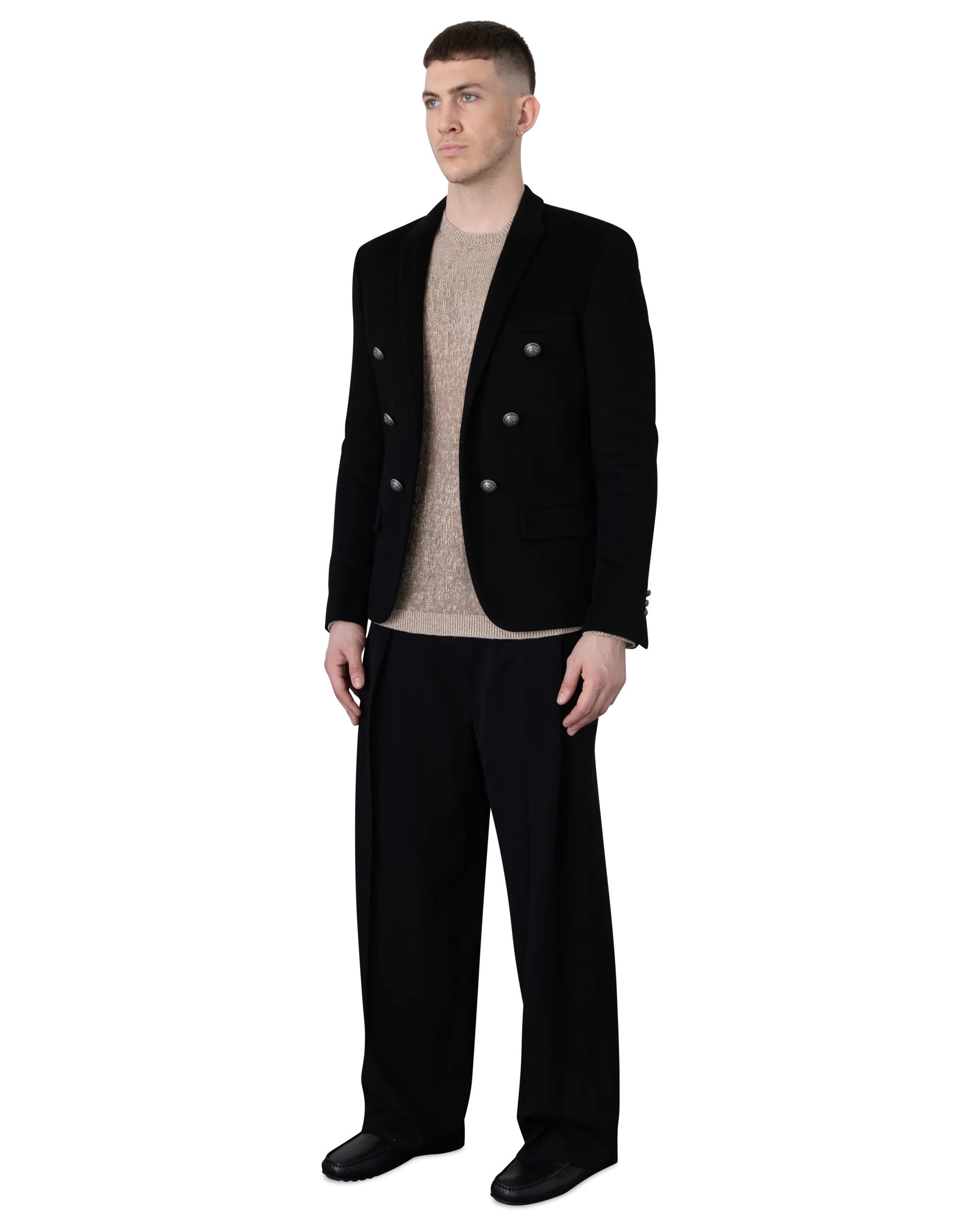 Cashmere Six Buttons Jacket