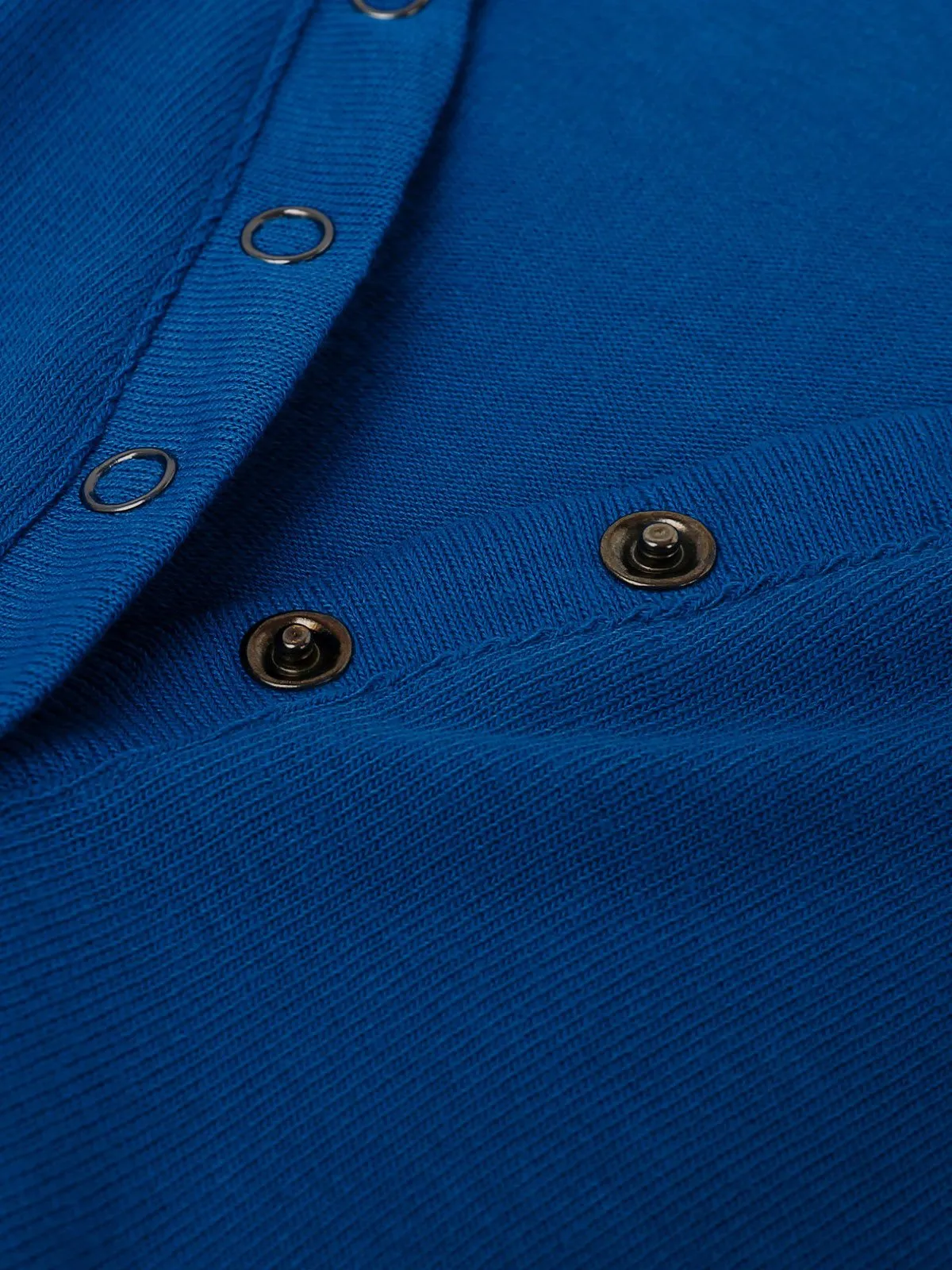 Custom Sexy V-Neck Button Details Curved Hem Top