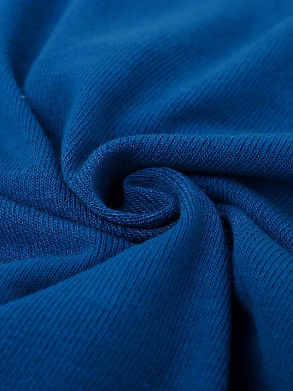 Custom Sexy V-Neck Button Details Curved Hem Top
