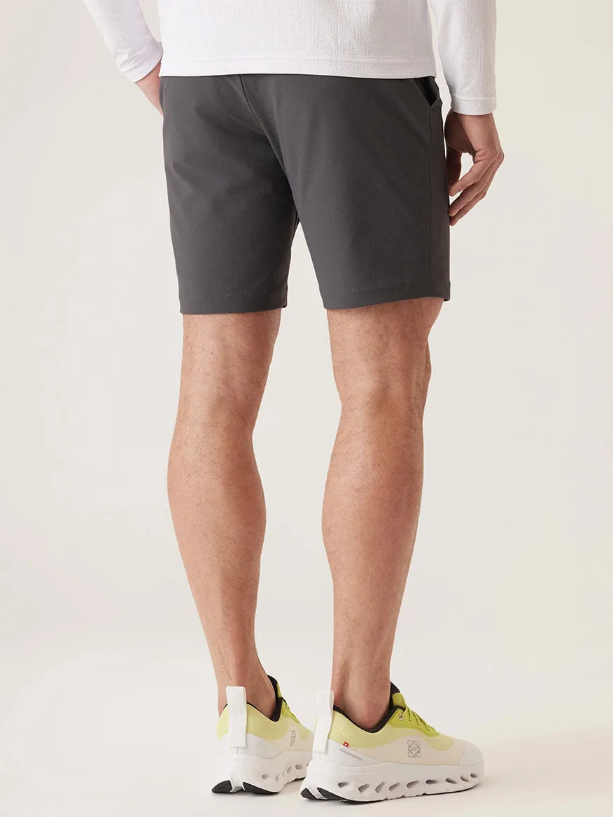 DEKE Momentum Mobile Bermuda Pulse Pique Warp Knit in Shadow