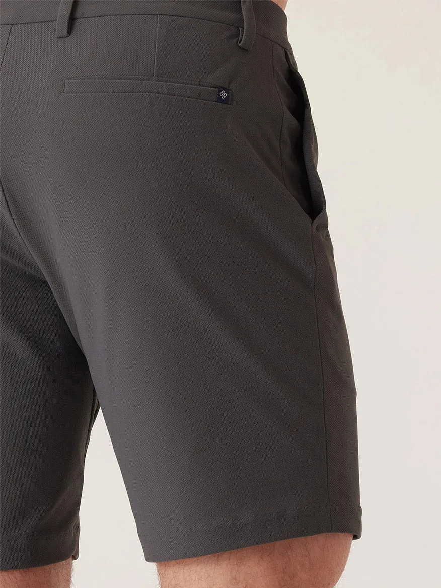 DEKE Momentum Mobile Bermuda Pulse Pique Warp Knit in Shadow