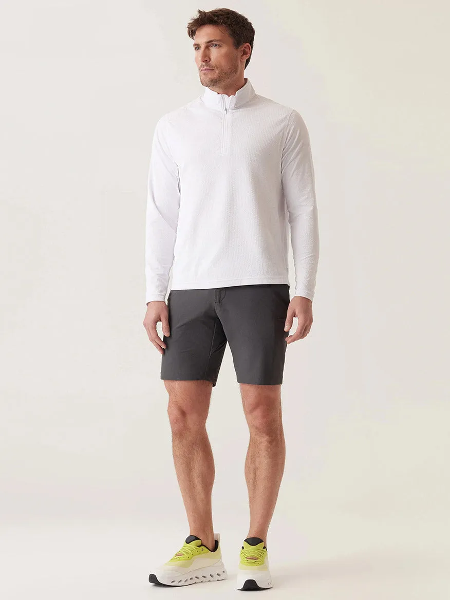 DEKE Momentum Mobile Bermuda Pulse Pique Warp Knit in Shadow