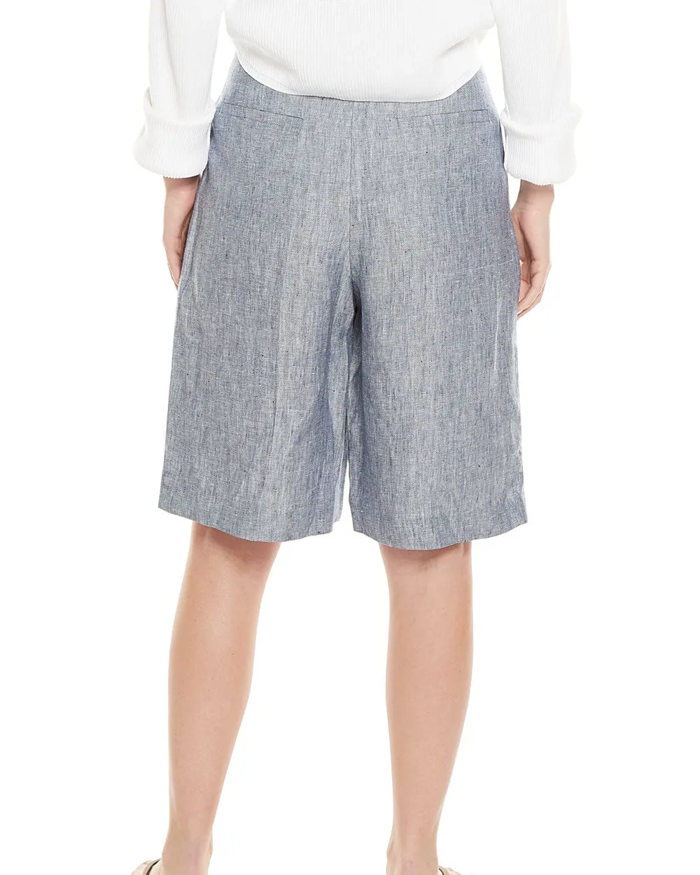 Denim Belted Bermuda Short