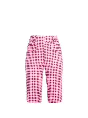 Gingham Bermuda Short - Modern - 7th Avenue