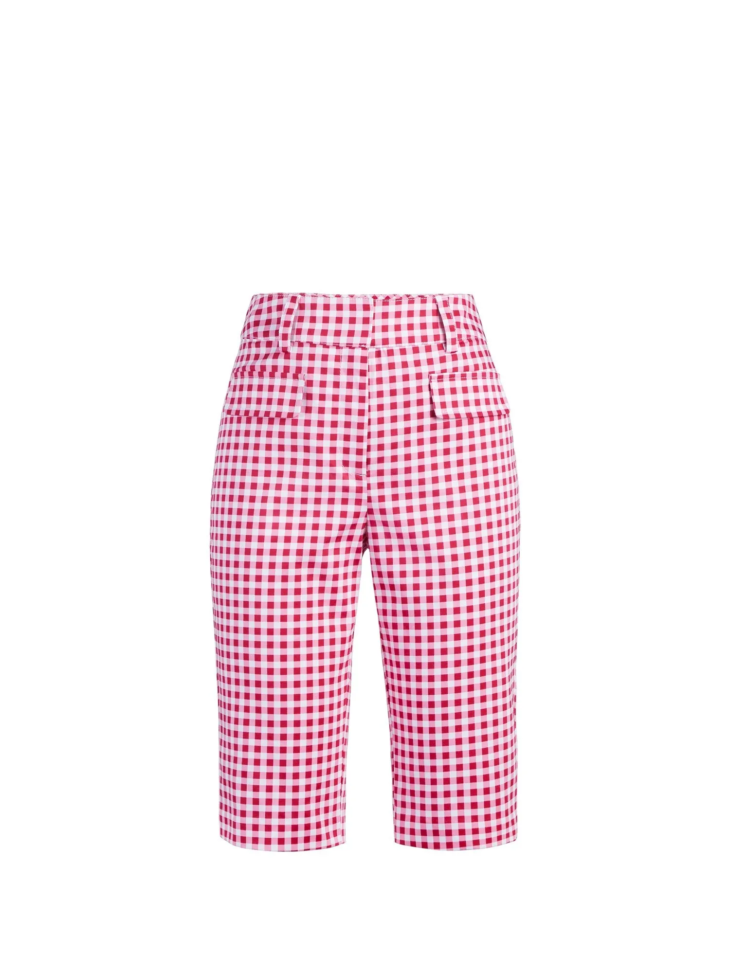 Gingham Bermuda Short - Modern - 7th Avenue