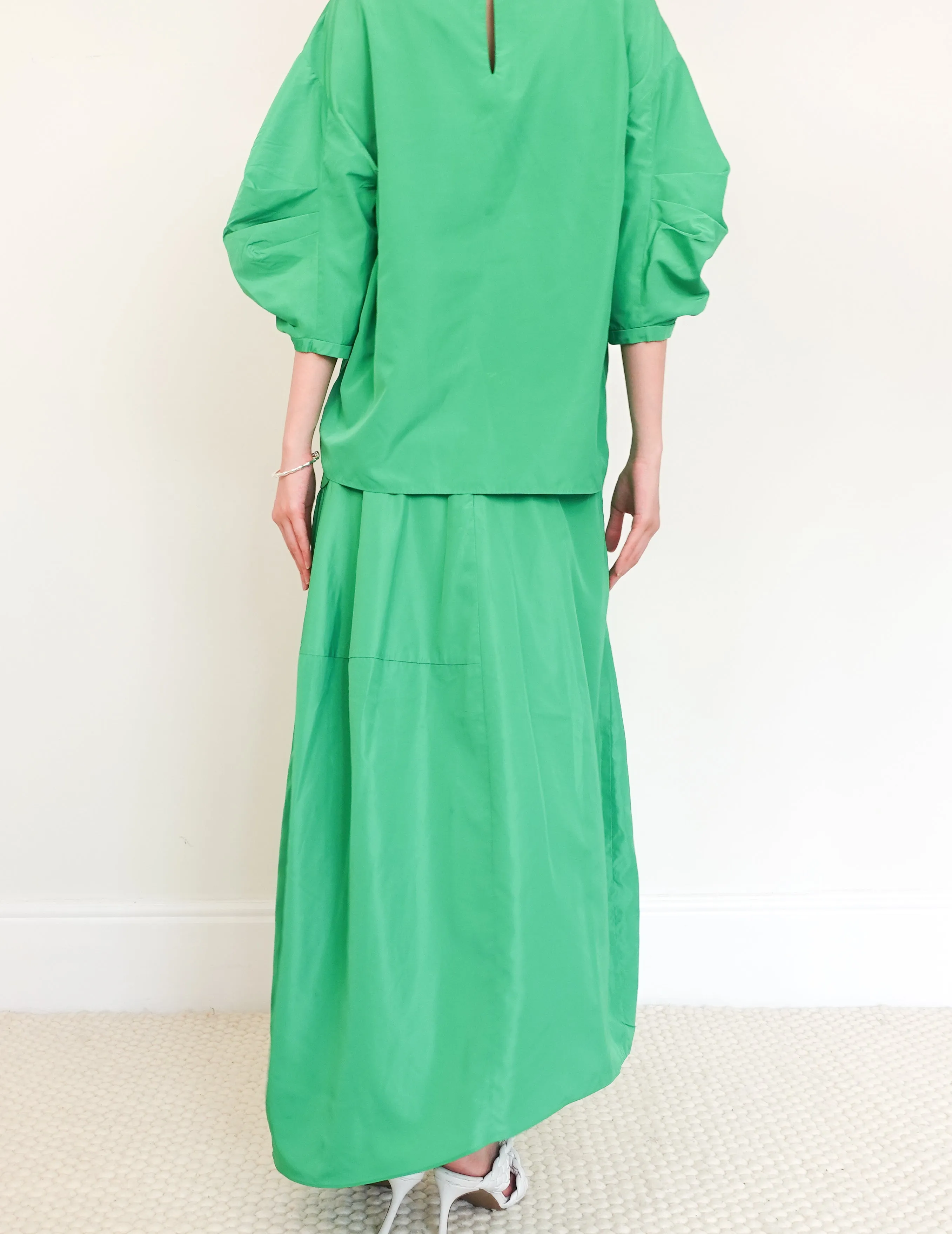 Green sporty nylon set RRP £600