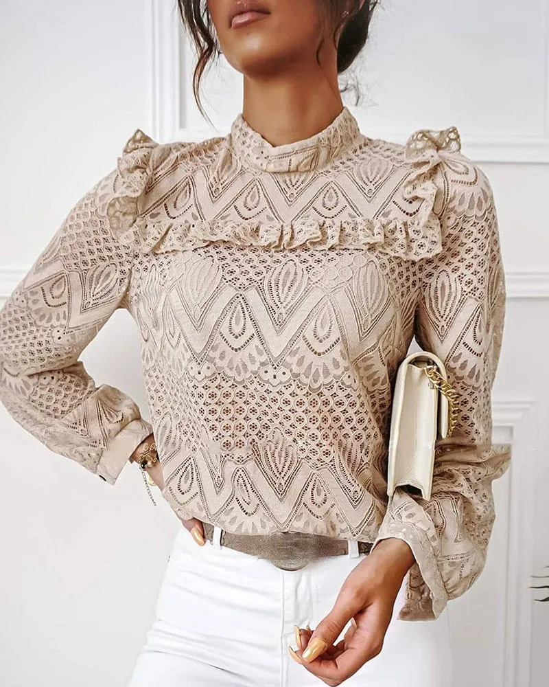 Julia Fashion - Women Elegant Fashion Female Tops