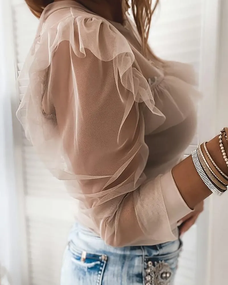 Julia Fashion - Women Fashion  Casual Long Sleeve Tops