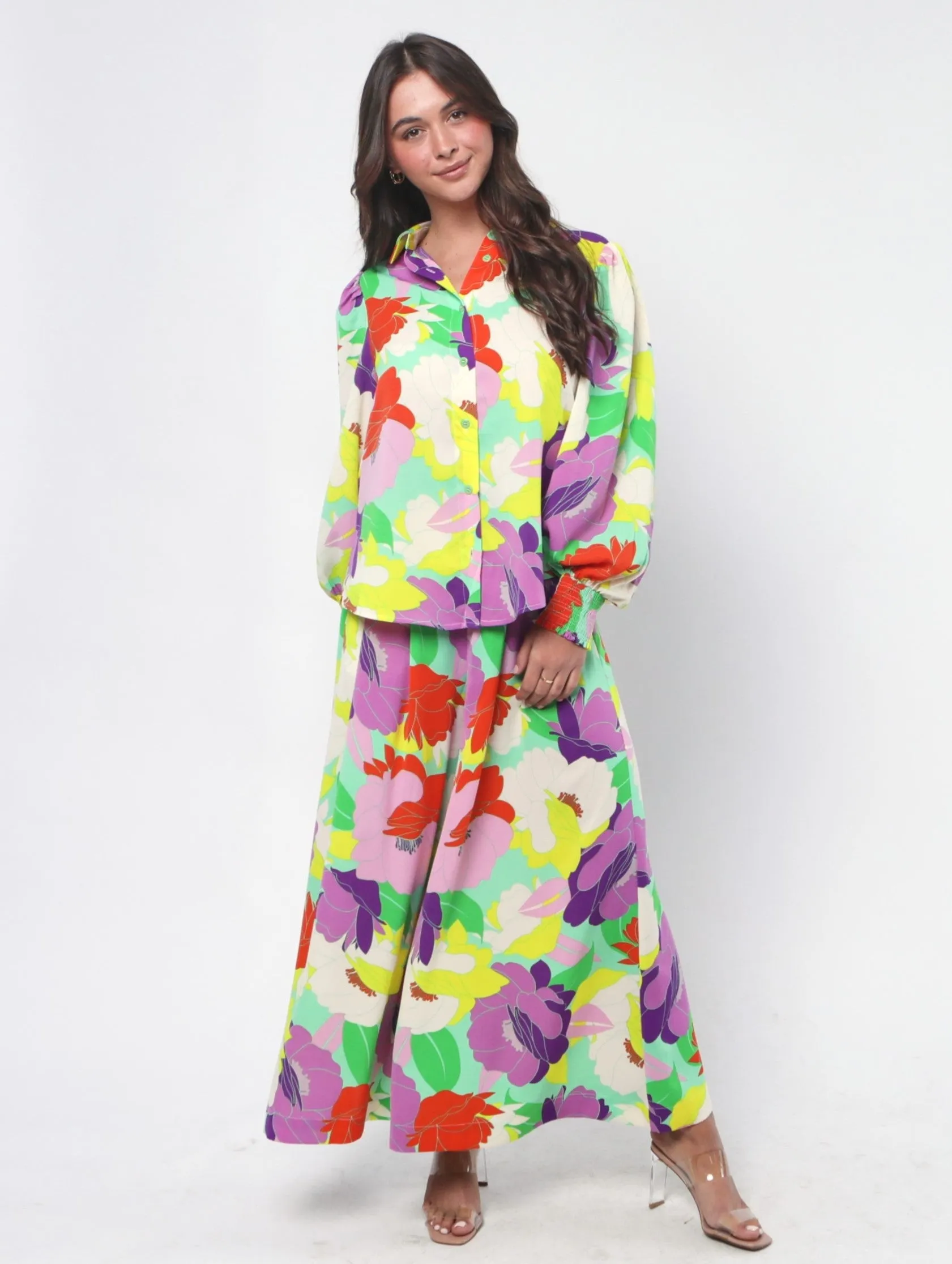 Kate Shirt - Spring Print