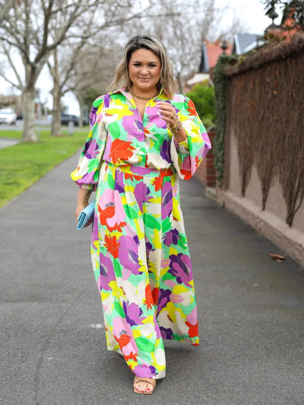 Kate Shirt - Spring Print