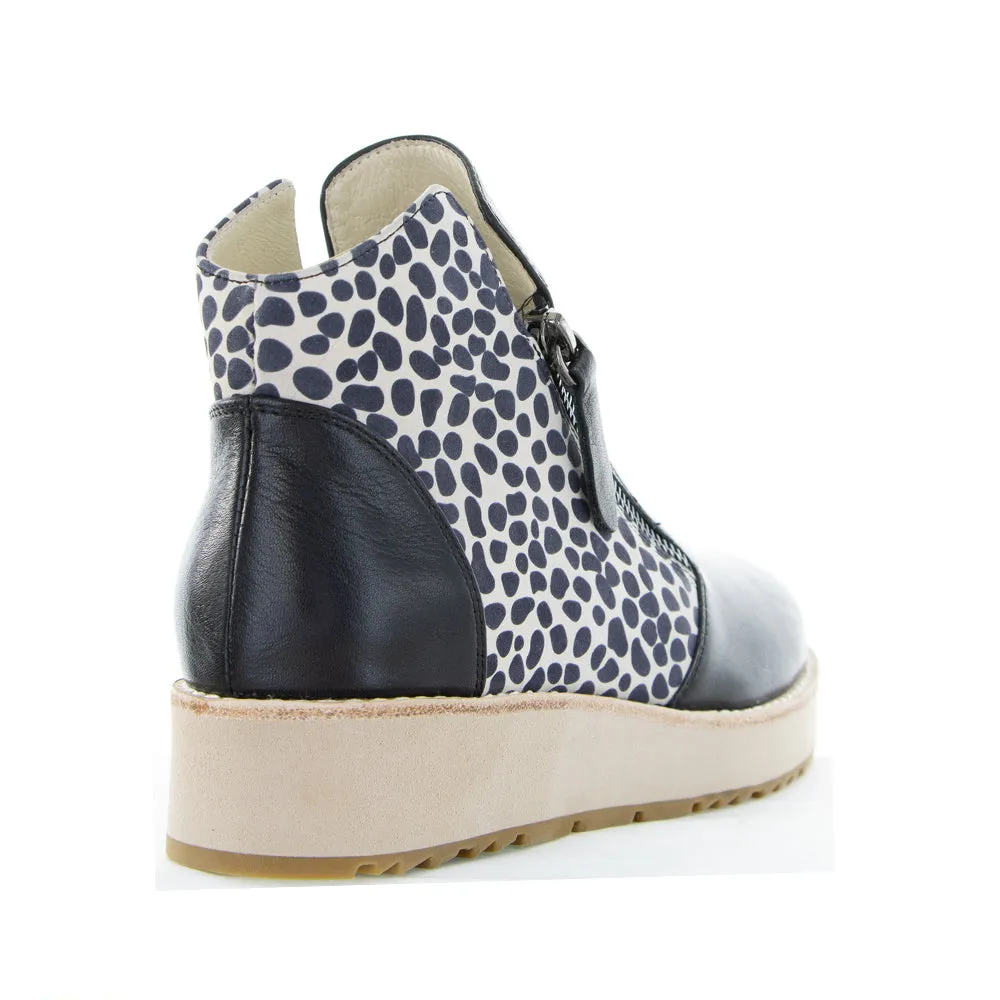 LE SANSA STORM BLACK LEOPARD PRINT