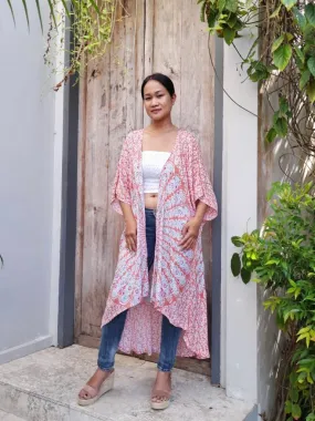 LONG KAFTAN KINOA New Coral