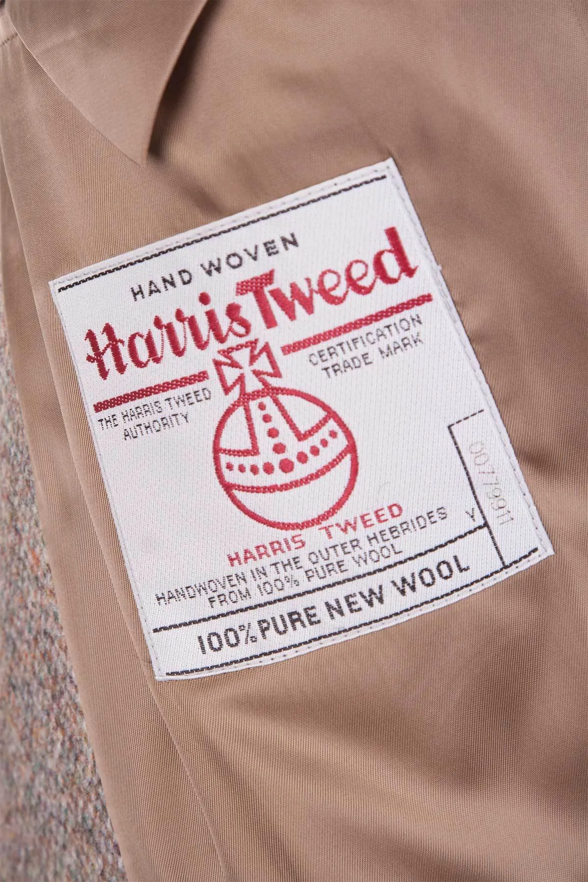 Men's Harris Tweed Jacket - Barva