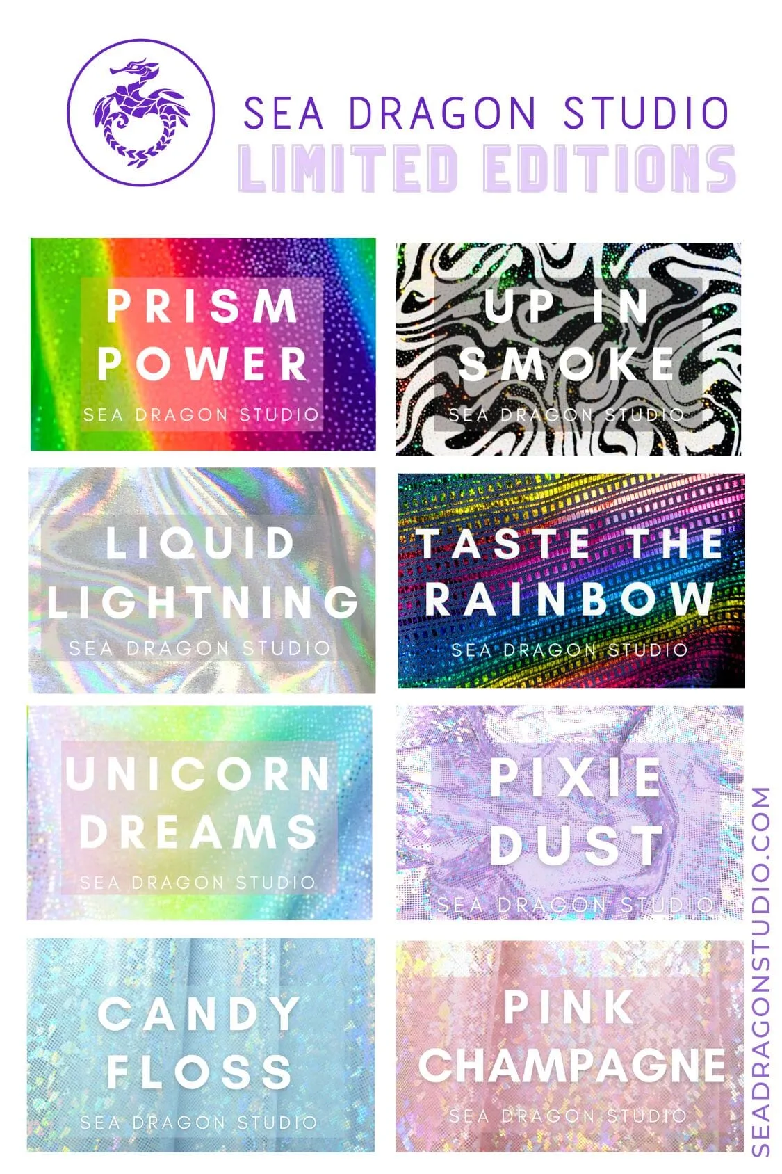 Mens Holographic Flares | 13 Colors