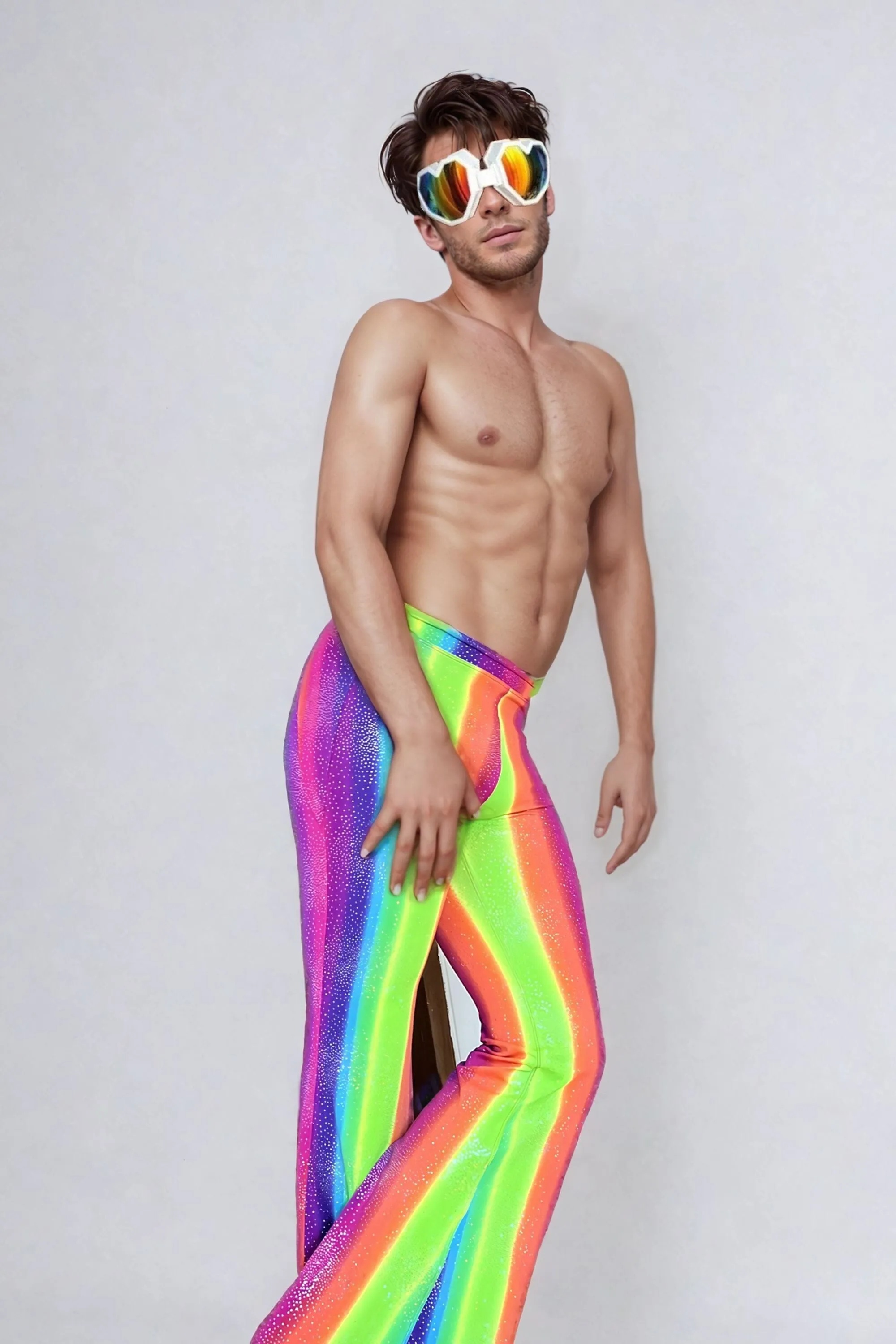 Mens Holographic Flares | 13 Colors