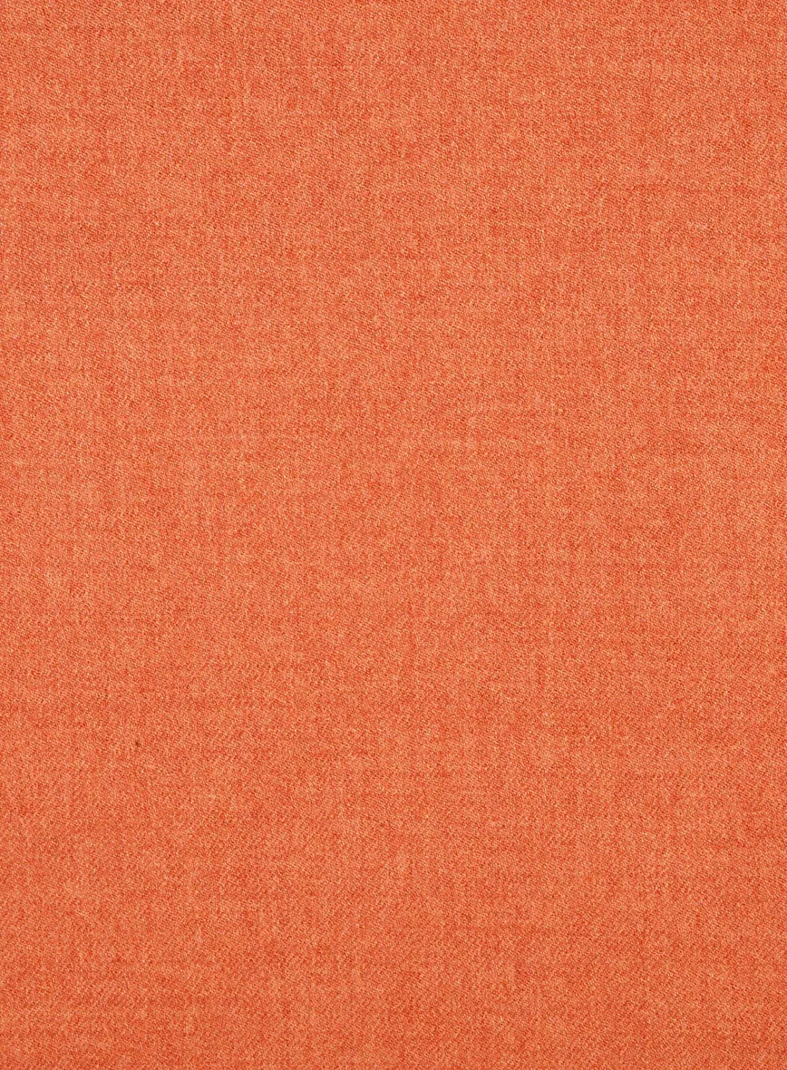 Naples Spring Orange Tweed Jacket