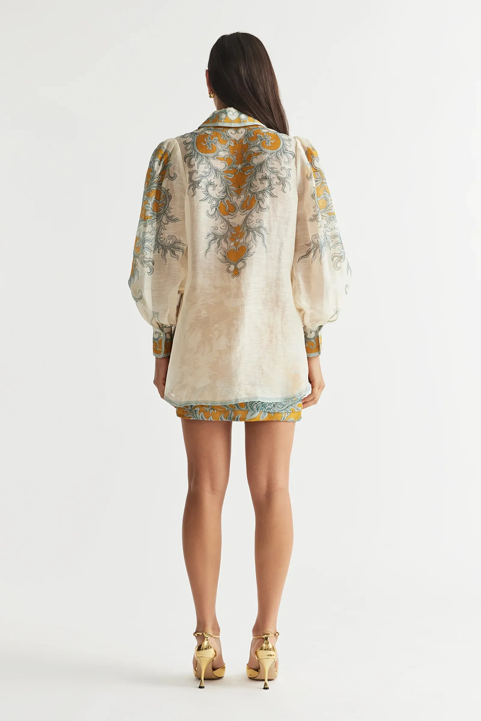PALOMA BALLOON SLEEVE BLOUSE
