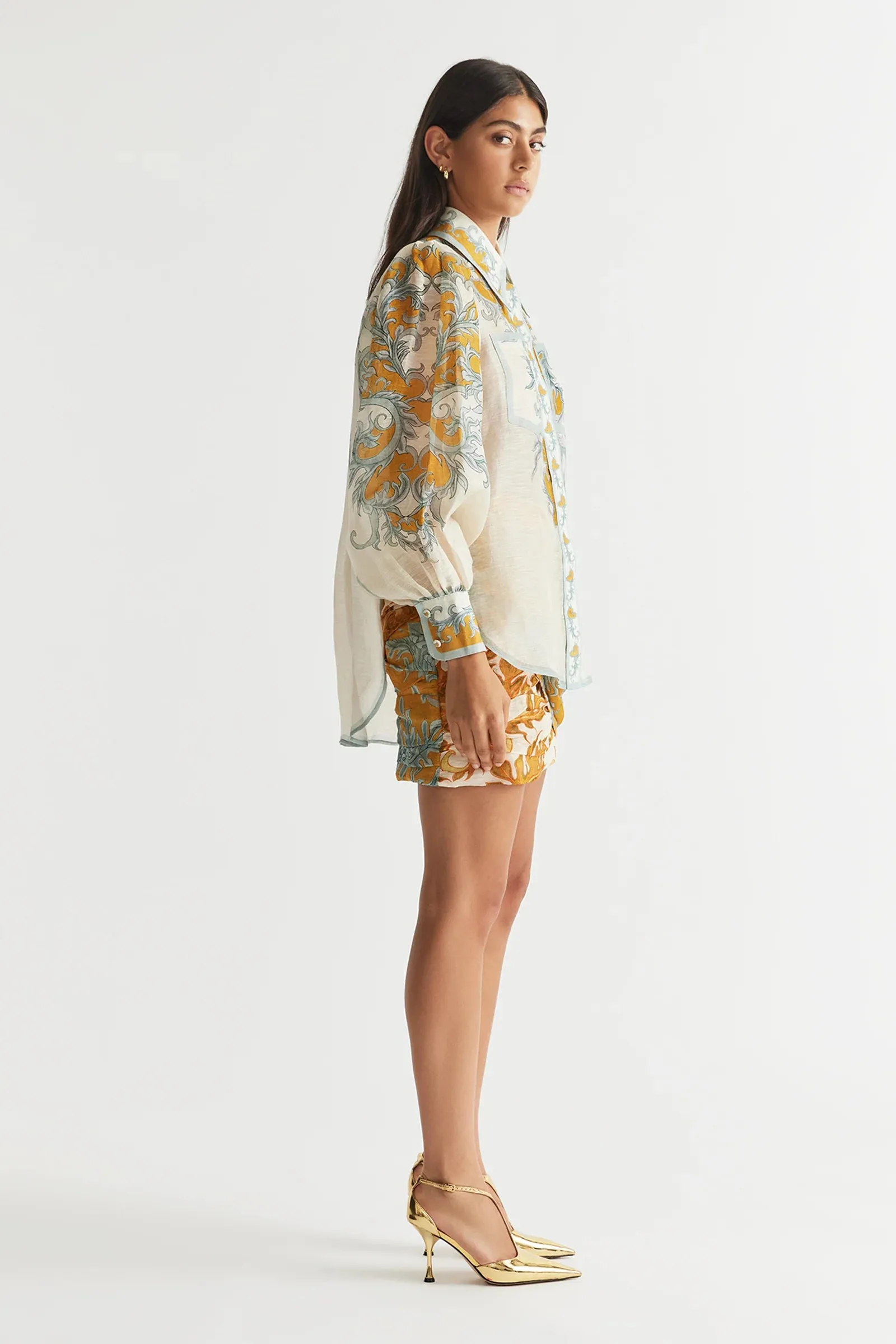 PALOMA BALLOON SLEEVE BLOUSE