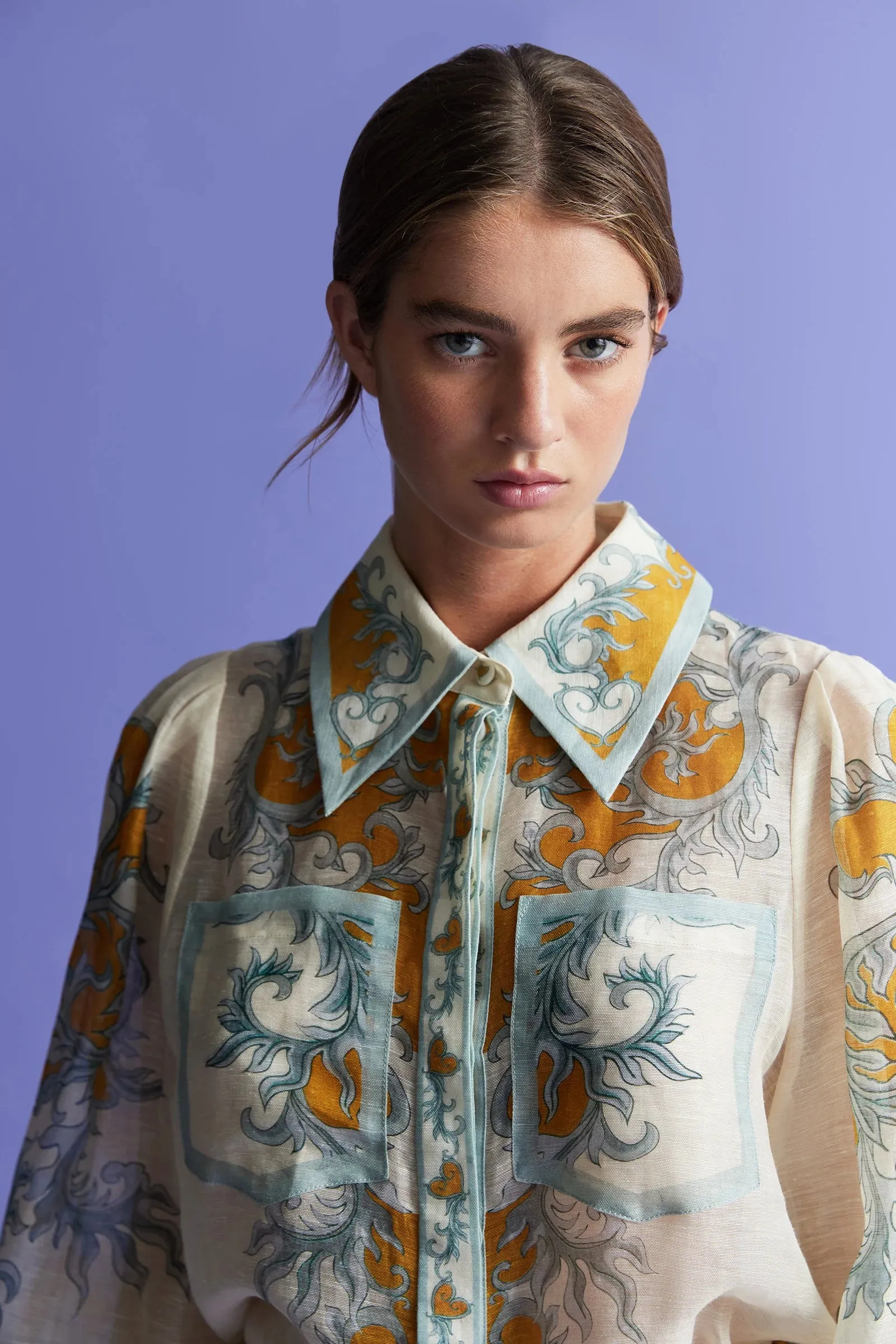 PALOMA BALLOON SLEEVE BLOUSE