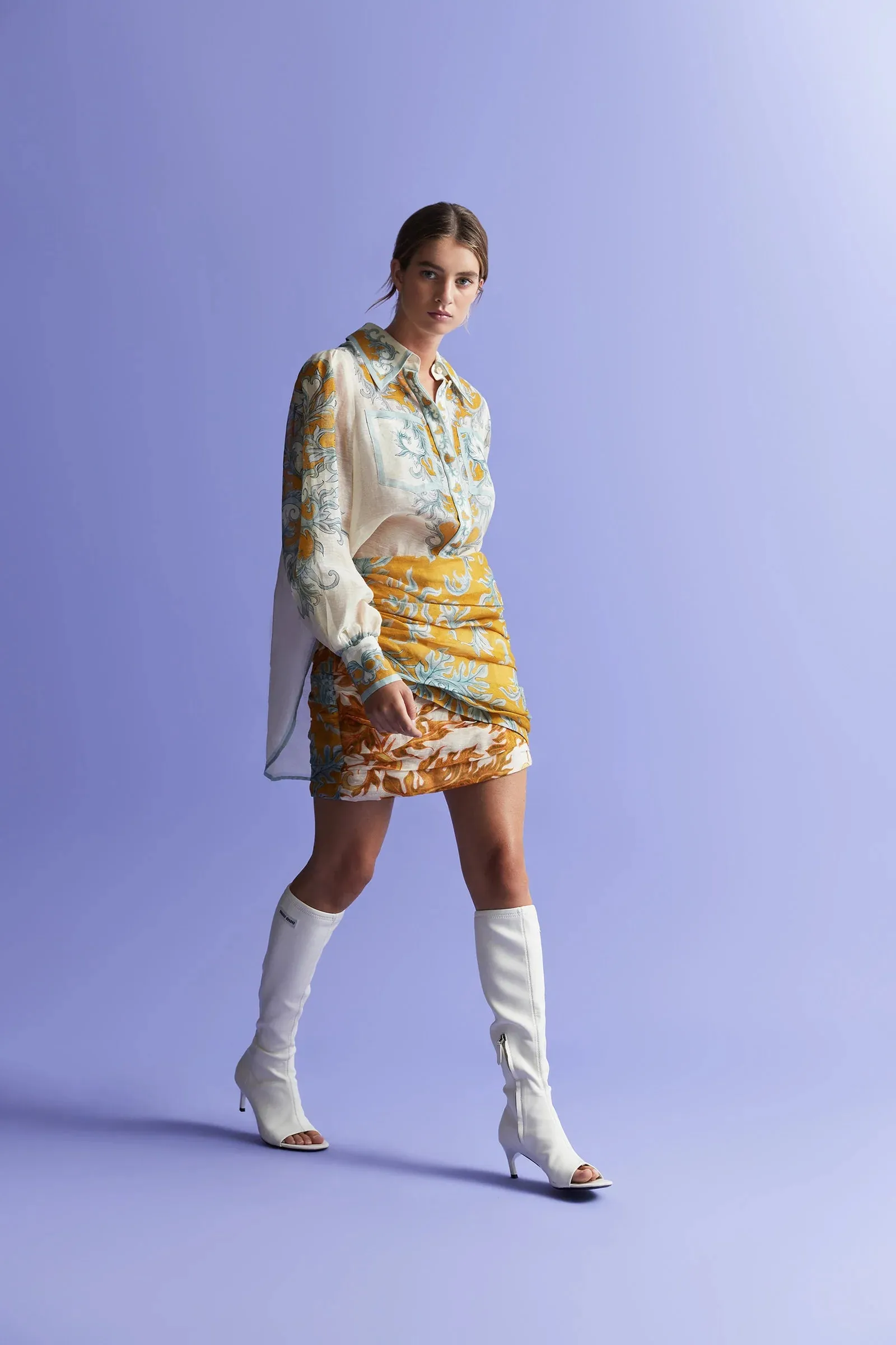 PALOMA BALLOON SLEEVE BLOUSE