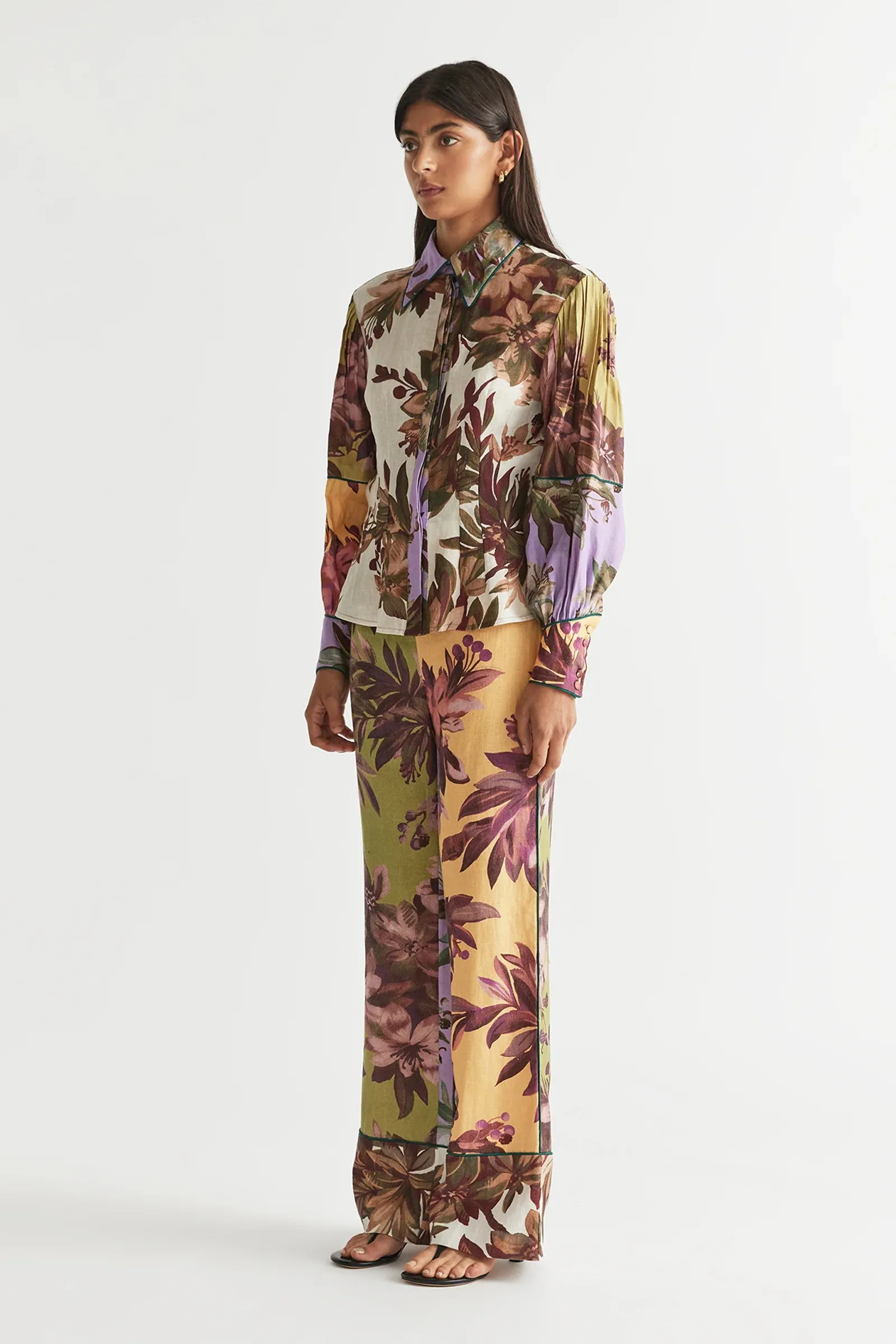 PREORDER- HANSEL PLEAT SLEEVE SHIRT