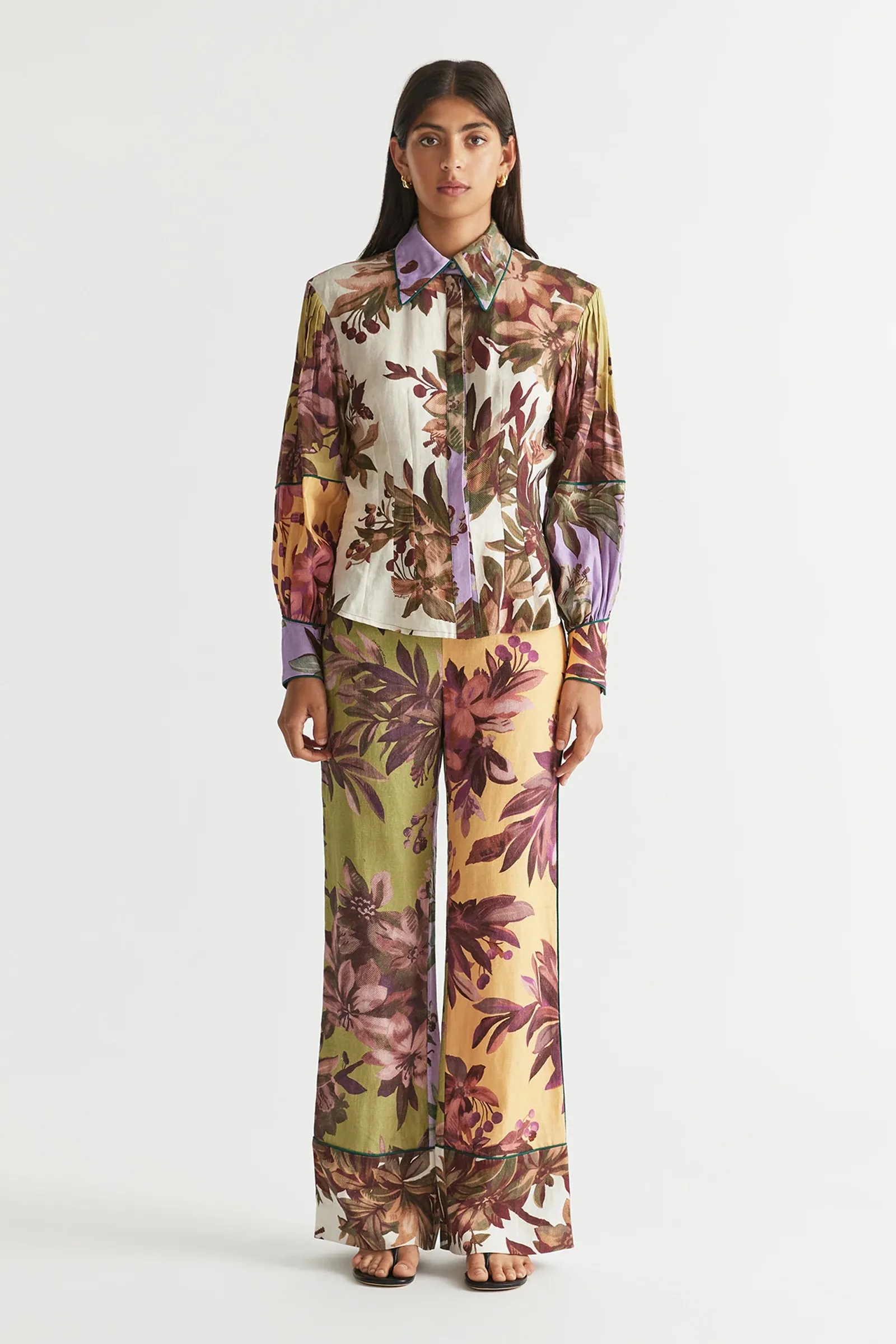 PREORDER- HANSEL PLEAT SLEEVE SHIRT