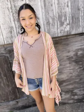 Pretty In Paradise Kimono