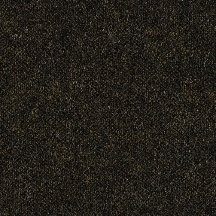 Shetland Green Plain Weave Tweed