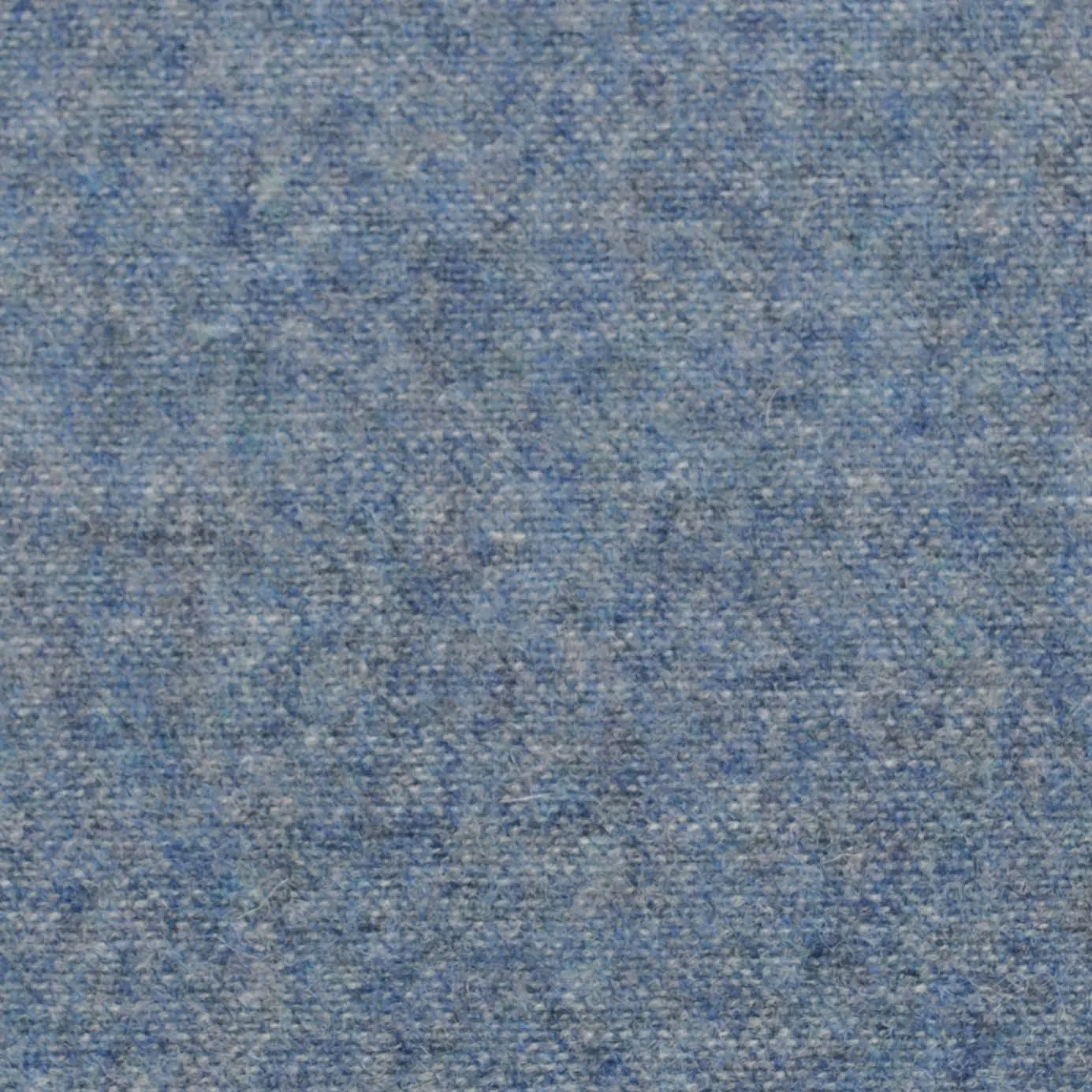 Shetland Steel Blue Plain Weave Tweed