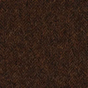 Shetland Tobacco Herringbone Tweed