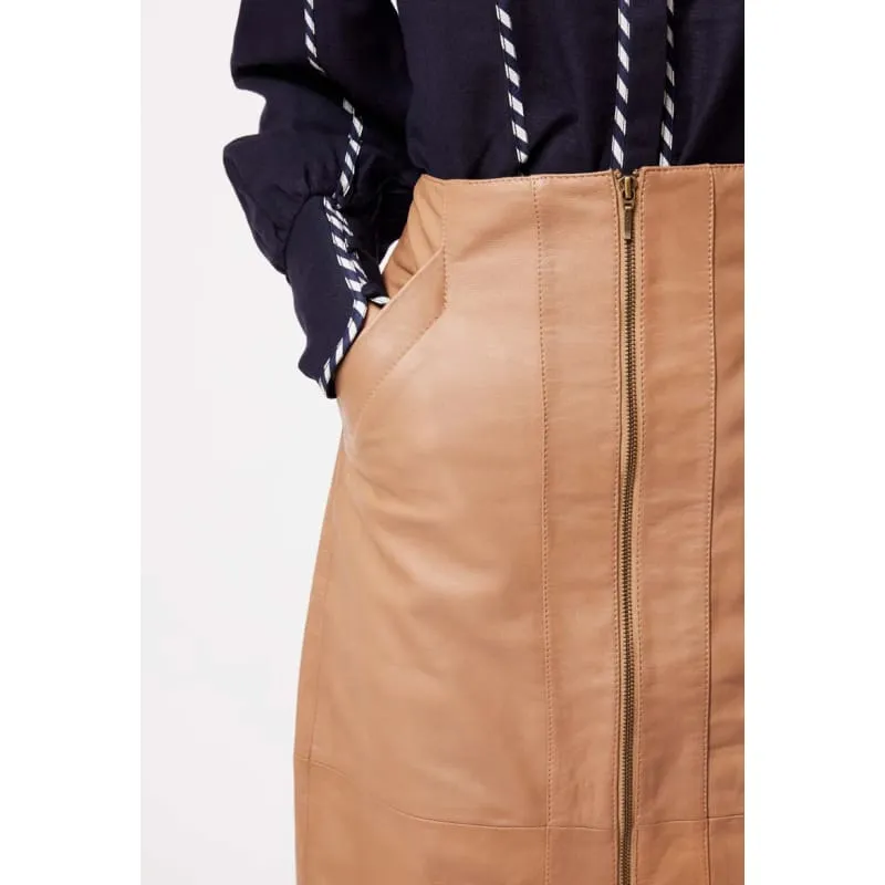 Stella Leather Skirt | Husk
