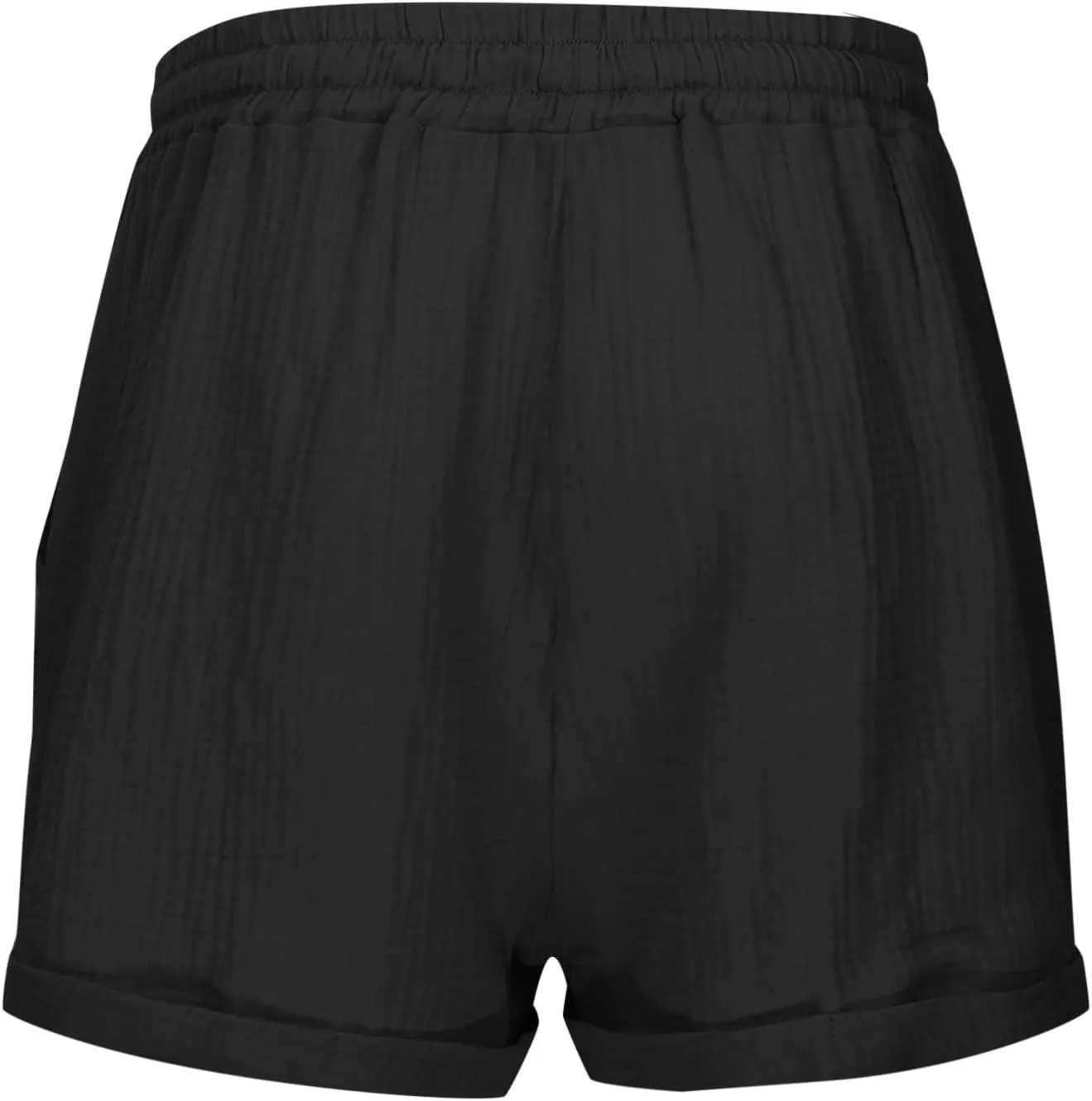 Summer Beach Shorts for Women High Elastic Waist Casual Chino Shorts Lightweight Drawstring Stretch Dressy Pants with Pockets