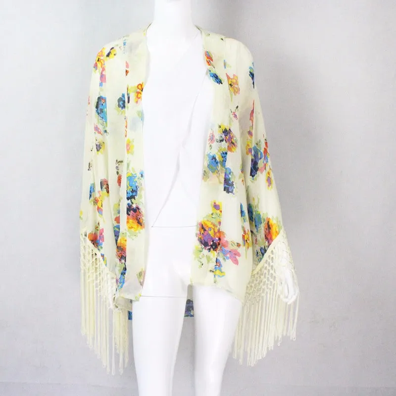 Summer Tassel Kimono