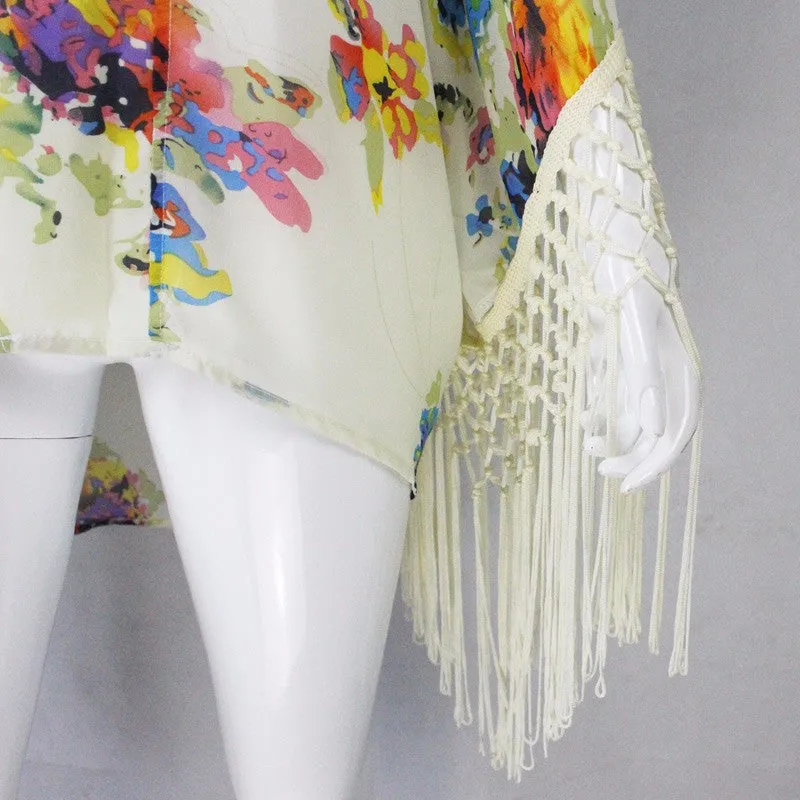Summer Tassel Kimono