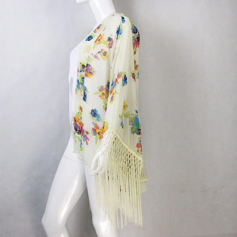 Summer Tassel Kimono
