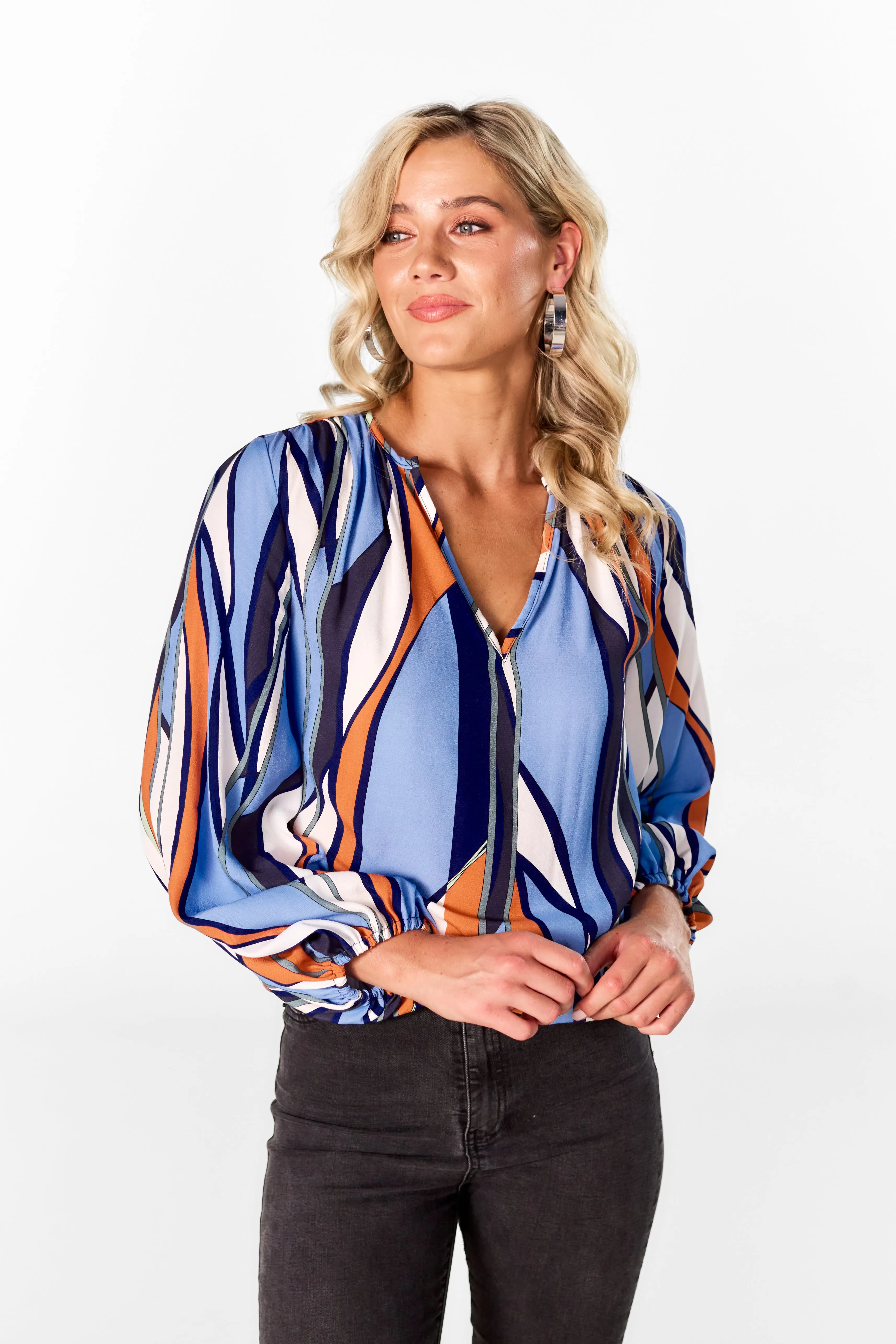 Venice Balloon Sleeve Top